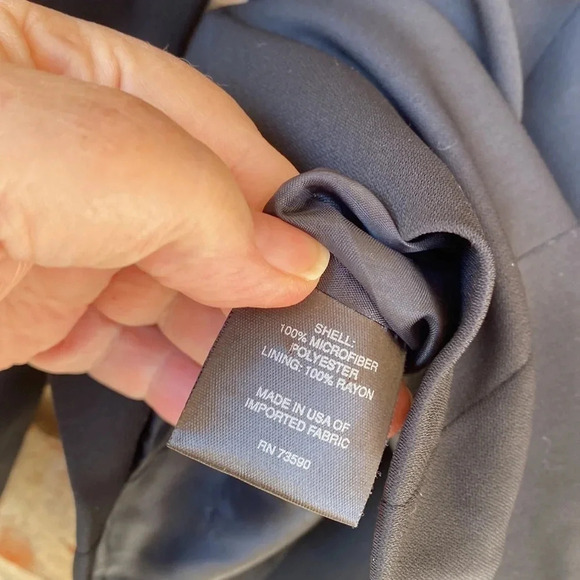 Yansi Fugel Black Classic Blazer - Picture 9 of 10